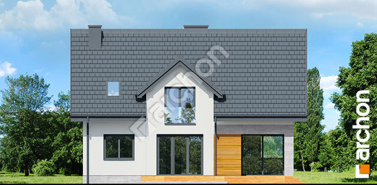 Elewacja ogrodowa projekt dom w srebrzykach 3 c9944f451089735b198e67ad6ae43164  267