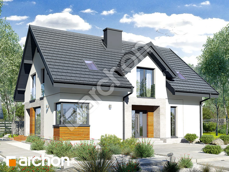 gotowy projekt Dom w srebrzykach 3 