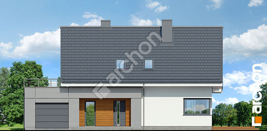 Elewacja frontowa projekt dom w malinowkach 4 g 284dcd68545e4b1120b4c145ad1ee12e  264