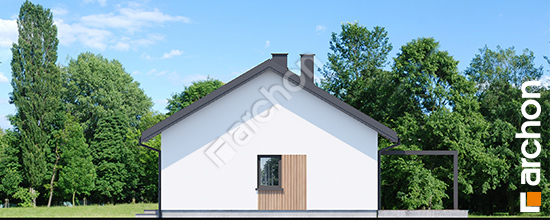 Elewacja boczna projekt dom w modrzewiach 10 e 4269ca26fe80460102907b9af8ac3960  266