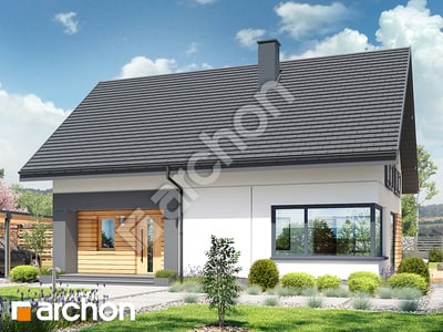 gotowy projekt Dom w malinówkach 30 (E) OZE 