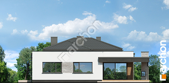 Elewacja ogrodowa projekt dom w renklodach 36 g2 a04ee5301d43922d89bcc95ab8b94b32  267