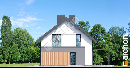 Elewacja boczna projekt dom w wisteriach 18 g 1400c2ab7100c2771ef29b5d8e0532d3  266
