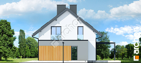 Elewacja boczna projekt dom w wisteriach 18 g 917ff9933b6226a51f6f57b689f35ab2  265