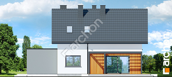 Elewacja ogrodowa projekt dom w wisteriach 18 g 65327354a02b56aa5df135de088732cb  267