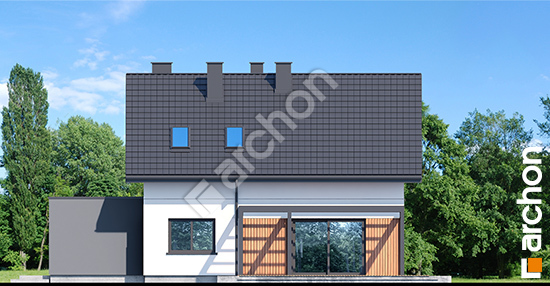 Elewacja ogrodowa projekt dom w wisteriach 18 g ee2b487d674af0c839959fb3ca0ba238  267