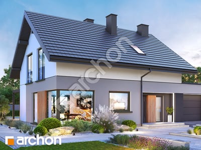 gotowy projekt Dom w wisteriach 18 (G) 