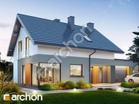 gotowy projekt Dom w wisteriach 18 (G) widok 1