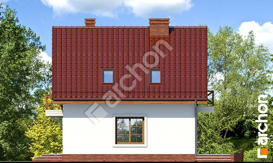 Elewacja boczna projekt dom w rododendronach 11 p 03b1baf7f11a83deceffef3c24c410e6  265