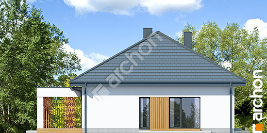 Elewacja boczna projekt dom w perowskiach 2 e 017360023af9205b66c523ec7a7c13f5  266