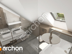 gotowy projekt Dom w topolach (G2) Wizualizacja łazienki (wizualizacja 3 widok 4)