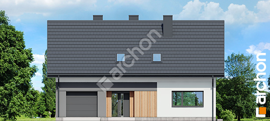 Elewacja frontowa projekt dom w malinowkach 56 g 011f0417075fe7293a0074954a7359a1  264