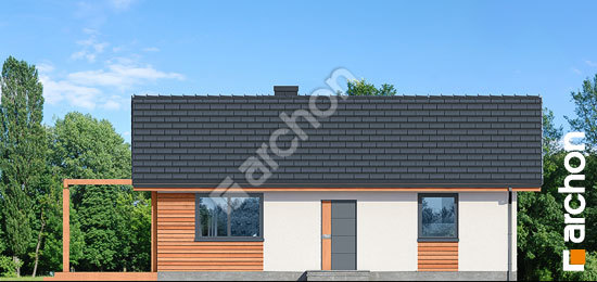 Elewacja frontowa projekt dom w kruszczykach e oze ab7fdb9e188acf69d05eec1ae1a98a9e  264