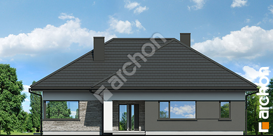 Elewacja frontowa projekt dom w przebisniegach 28 3a3ec57b467700837b728f06995f6a7d  264