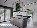 gotowy projekt Dom w wiesiołkach 3 (E) Wizualizacja kuchni 1 widok 3