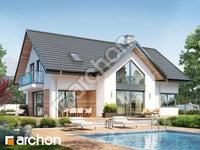 gotowy projekt Dom pod soforą 2 widok 1