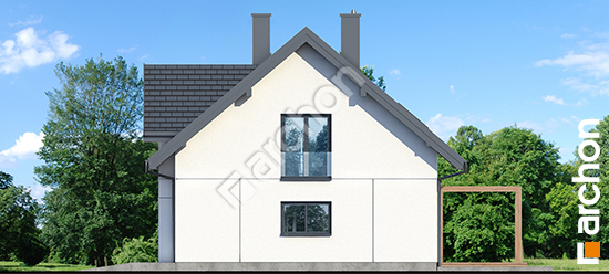 Elewacja boczna projekt dom w balsamowcach 15 ga 9890bf4eafd3b06508198655ff756cd2  266