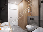 gotowy projekt Dom w everniach 3 (B) Wizualizacja łazienki (wizualizacja 3 widok 2)