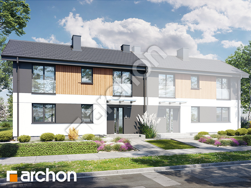 gotowy projekt Dom w everniach 3 (B) 
