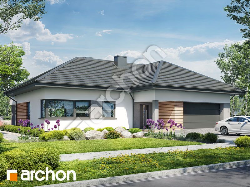gotowy projekt Dom w iteach (G2) widok 2