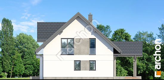 Elewacja boczna projekt dom w lucernie 14 e c6911cab16056f647d9f76930db271a2  265