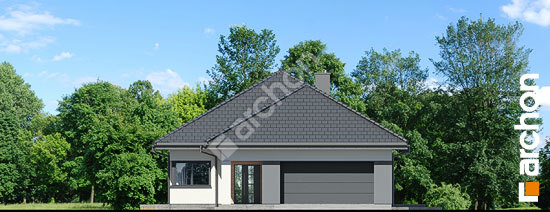 Elewacja frontowa projekt dom w renklodach 23 g2e 76b66dbd131416a888b7354e889c538f  264