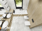 gotowy projekt Dom w renklodach 23 (G2E) Wizualizacja łazienki (wizualizacja 3 widok 4)