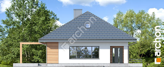 Elewacja frontowa projekt dom w lilakach 7 p 9a22f8a7e6c48f38fa0228247b104d57  264