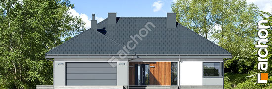 Elewacja frontowa projekt dom w ariwach g2 53e19ca809a4fab8bd2049ac1ca12147  264
