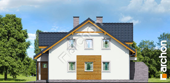 Elewacja boczna projekt dom w klematisach 17 b ver 2 dca971146b7c36963fc8af165c04c822  265