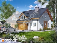 gotowy projekt Dom w klematisach 17 (B) widok 1