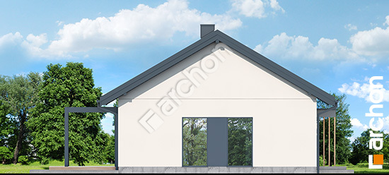Elewacja boczna projekt dom w kruszczykach 20 ae oze 17046825d2077620dc6c4da71d60c332  266