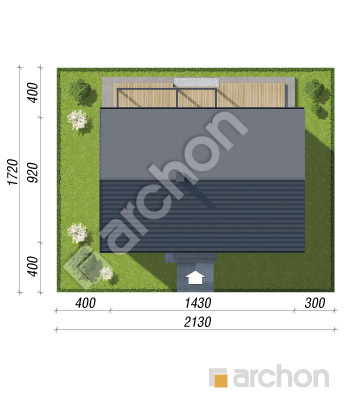gotowy projekt Dom w kruszczykach 20 (AE) OZE sytuacja