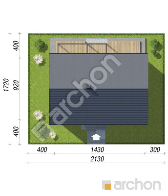 gotowy projekt Dom w kruszczykach 20 (AE) OZE sytuacja