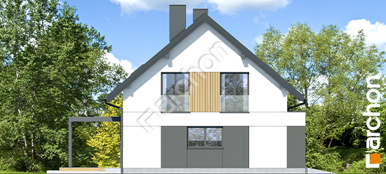 Elewacja boczna projekt dom w ginko ge 38e9c22b2f6306c2a32a74dea7f292bb  266