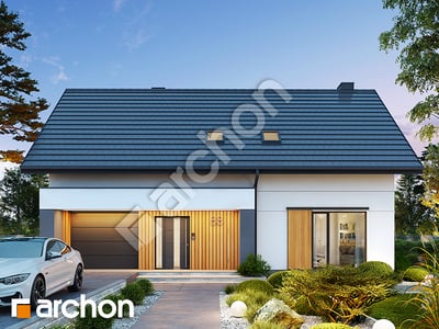 gotowy projekt Dom w ginko (GE) 