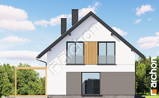 Elewacja boczna projekt dom w knieciach e 7e814bbc5bfca15a9ded7b895690bd05  266