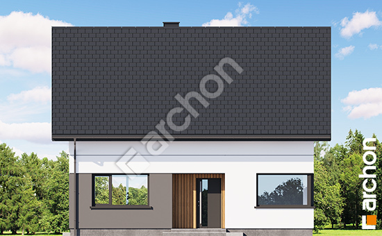 Elewacja frontowa projekt dom w knieciach e b41cb8302c8ffeff94214b94b4b95a81  264