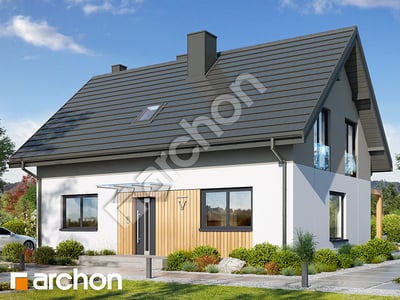 gotowy projekt Dom w zielistkach 35 