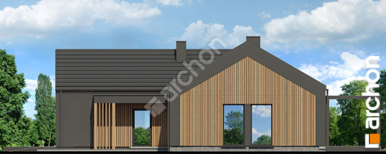 Elewacja boczna projekt dom w rarytasach 5 g2e bd10959ef58b8ba61059d97c2ad4b8b6  265