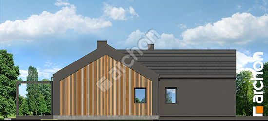 Elewacja boczna projekt dom w rarytasach 5 g2e d74797606b8398aa78b5008acc63f66f  266