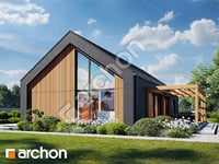 gotowy projekt Dom w mennicach (E) widok 1