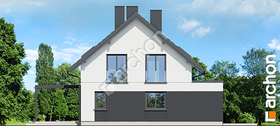 Elewacja boczna projekt dom w jablonkach 25 g2 6b9313743e3eb88da9377db2e65630af  266