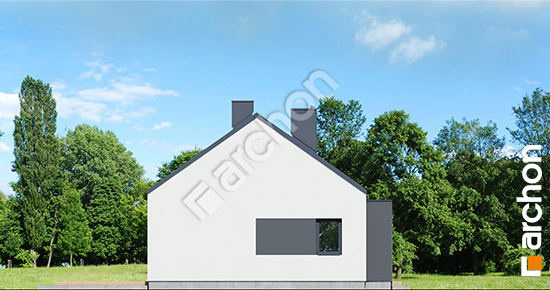 Elewacja boczna projekt dom w anemonach 3 63471aea5320d937fb714b337c13d7fe  266