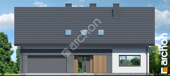 Elewacja frontowa projekt dom w malinowkach 56 g2 091c99dd97c6180a2af70498071f0a75  264