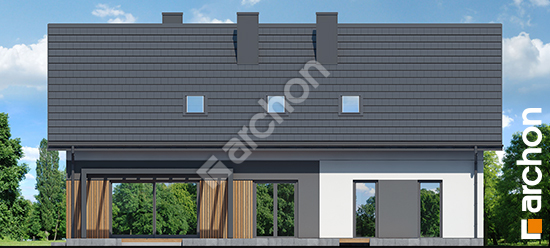 Elewacja ogrodowa projekt dom w malinowkach 56 g2 f9925fe344f825ed2b6fdd077c2306d0  267