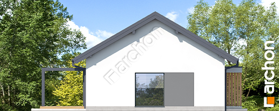 Elewacja boczna projekt dom w pakach 4 e oze 7088b16142d86cb83146ee16f76f6d47  266
