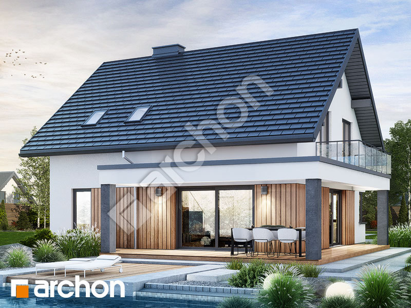 gotowy projekt Dom w nefrisach (G) widok 2