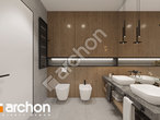 gotowy projekt Dom w renklodach 16 (G2) Wizualizacja łazienki (wizualizacja 3 widok 2)
