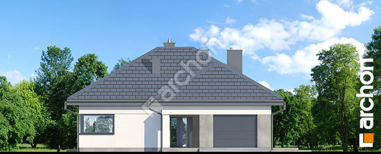 Elewacja frontowa projekt dom w renklodach 6 g 6dbaac2674d2033308ddece43f85798e  264